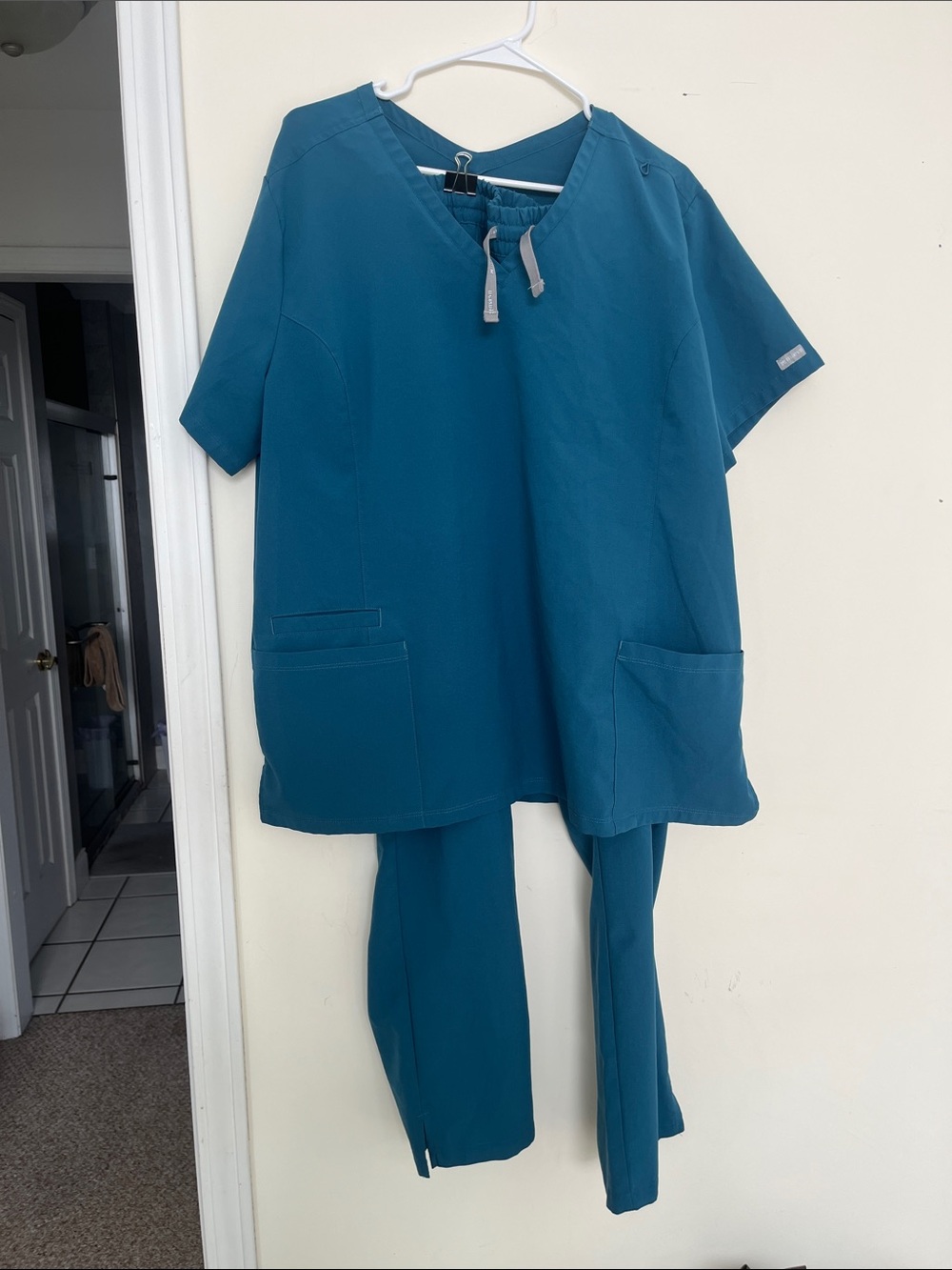 Maeve Teal Medical Scrub Set